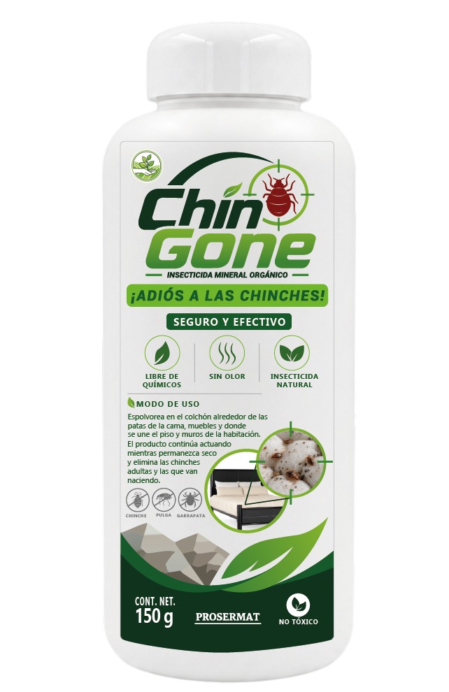 CHIN-GONE adiós a las chinches de cama bote 150 g