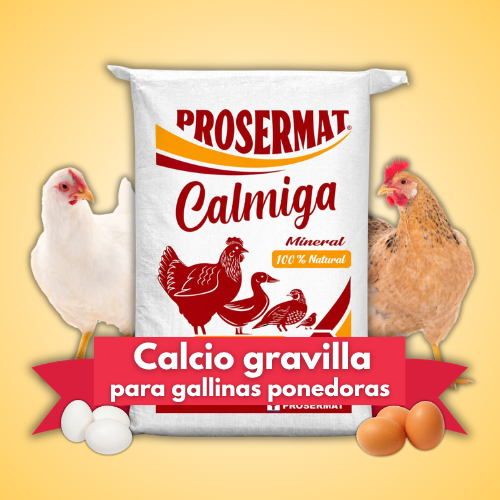Calcio Gravilla para Gallinas Ponedoras 20 kg Calmiga