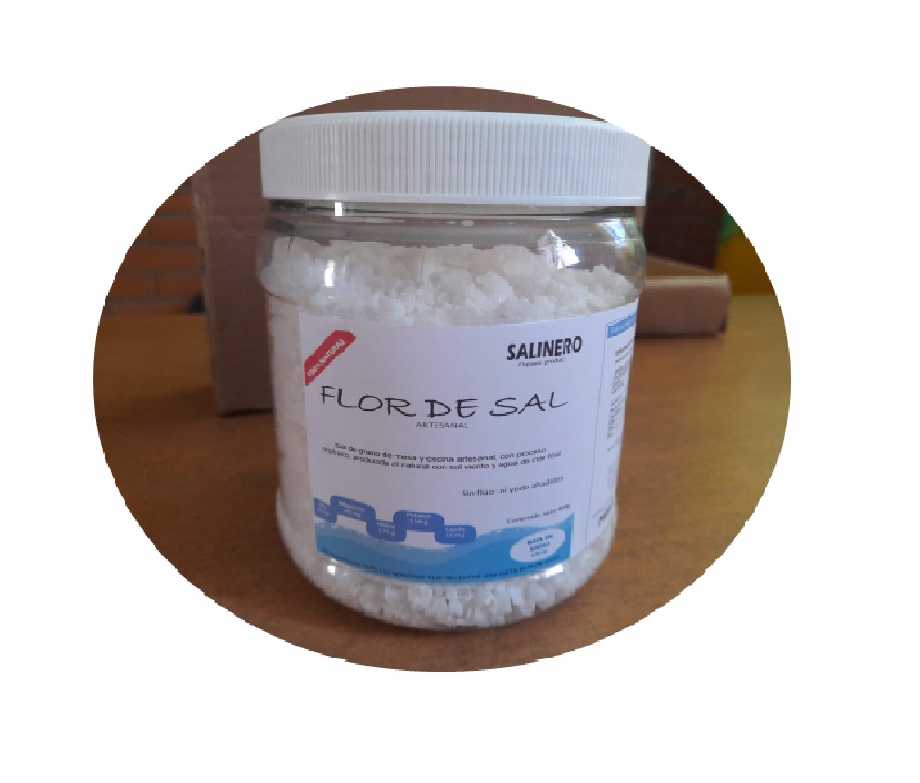 Flor de Sal Tarro 600g