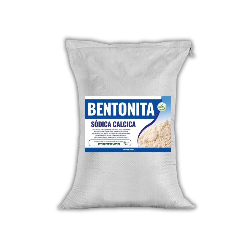 Bentonita Sodica Calcica 40 kg Prosermat